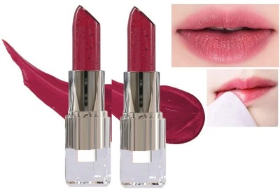 ADJD Gillter gel Mood Lipstick Colour Changing(red, 7.2 g)