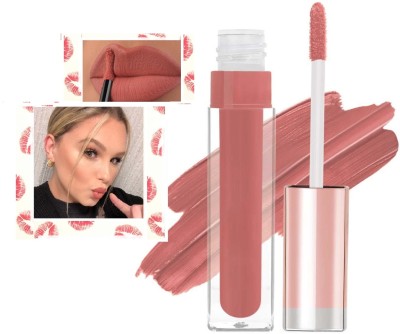 ADJD Super Stay & Kiss Proof Velvet Matte Peach Pink Ink Liquid Lipstick(Peach Pink, 3 ml)