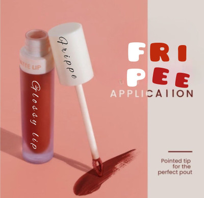 FRIPPE Velvet Longstay Liquid Lipstick(Red, 16 ml)