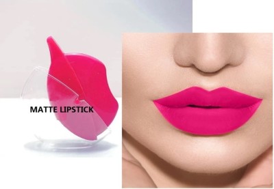 THTC Shape Non-Sticky Lip Lock Waterproof Long Lasting(Pink, 10 g)