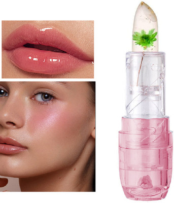 GFSU - GO FOR SOMETHING UNIQUE Professional Green Flower Color Changing Lipstick Temperature Change(Pink, 3.6 g)