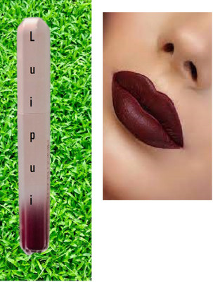 Luipui maroon lipstick liquid pack of 1(maroon, 6 ml)