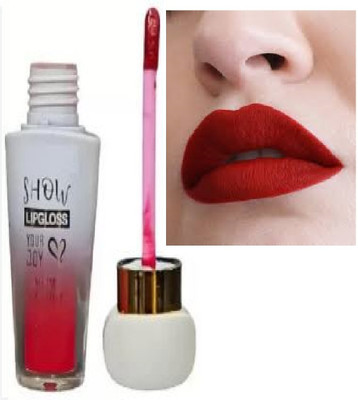 Luipui red lipstick pack of 1 long lasting waterproof(red, 6 ml)