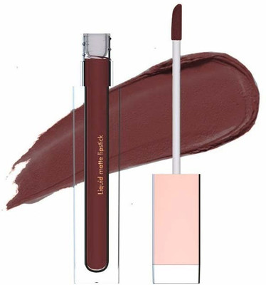 luzimaisa Non Transfer Waterproof Longlast Matte Highly Pigmented Lipstick(burde, 7 ml)