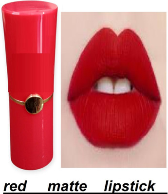 Luipui gorgeous best red crayon matte look lipstick awesome(red, 6 g)