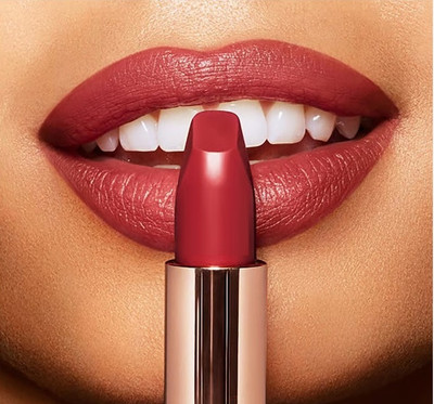 GABBU PROFESSIONAL LIPS MAKEUP WATER PROF & LONG LASTING PIGMENTED SHIMMER LIPSTICK(Warm Red, 3.5 g)