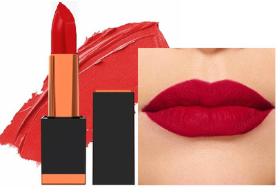 GABBU SOFT VELVET TOUCH MATTE FINISH CRAYON MATTE LIPSTICK-1(Red, 3.5 g)