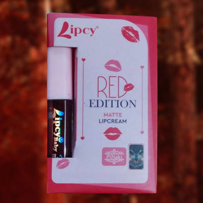 Deeparth Red 4 in 1 Matte Finish Lipstick(Red, 6 ml)