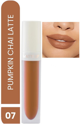 Yuency Ultra Smooth Matte Liquid Lipstick, Smooth Lip Color, Weightless Finish(BROWN, 4.5 ml)