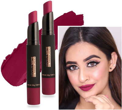 ADJD Best Non Transfer Color Sensational Creamy Matte Ruby Pink Lipstick(Ruby Pink, 7 g)