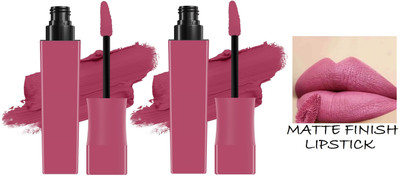 Latixmat Water Proof Long Wearing Totally Matte Finish Liquid Lipstick(Ruby True, 15 g)
