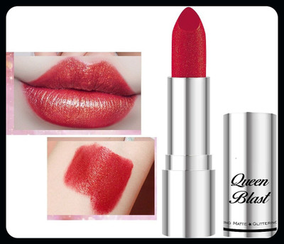 SEUNG HIGH PIGMENT SHIMMER LIPSTICKS LONG LASTING ULTRA SOFT AND SMOOTH LIPSTICKS-Nw(RED, 3.6 g)