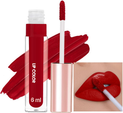 manasona Non Transfer Lipstick(Red, 6 ml)