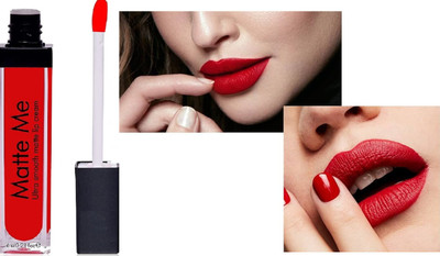 Arcanuy NEW TRANSFER PROOF BOLD LOOK MATTE RED LIQUID LIPSTICK(red, 6 ml)