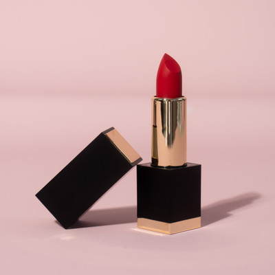 ADJD Soft Pigmented Smudge Proof Creamy Red Long Stay Lipstick(RED, 3.5 g)