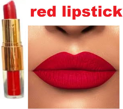 Luipui best awesome red 2 in 1 matte lipstick pack of 1(red, 6 g)