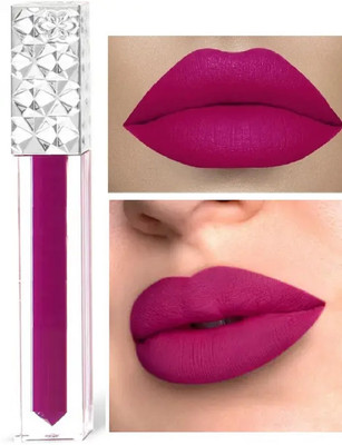 GULGLOW99 Non-Drying Transfer-proof Liquid Matte Lipstick Long-Lasting(MAGENTA, 5 ml)
