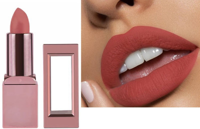 Jiwoo Smudge Proof Longlasting Matte Lipstick(dusty, 3.8 ml)
