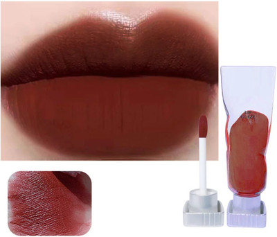 THTC LONG LASTNG MATTE FINISH LIP GLAZZ(MAROON, 4 g)