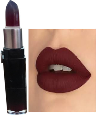 Luipui 2 IN 1 DARK BROWN MATTE LOOK LIPSTICK PACK OF 1(BROWN, 6 g)