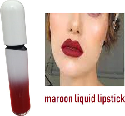 Luipui maroon lipstick trending lipstick in matte finish pack of 1(maroon, 6 ml)