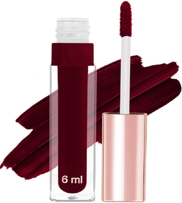 Jiwoo Velvet Maroon Lipstick perfect for matte lips(Deep maroon, 6 ml)