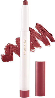 ADJD Non-Transfer Long Lasting Poppins Rotating Matte Lip Crayon Cherry Red(CHEERY RED, 3 g)