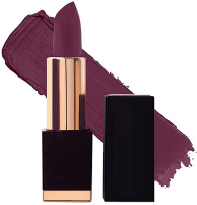 AFARAXIA Smudge Proof Formula for Moisturizing and Full Coverage lipstick04(drack berry, 3.5 ml)