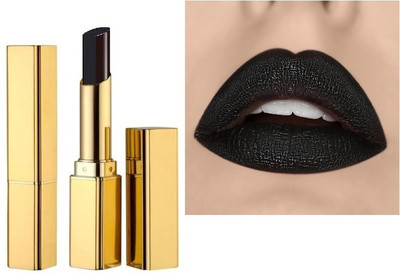 SEUNG SMUDGE PROOF LONG LASTING MATTE LIPSTICK(BLACK, 3.6 g)