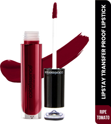 COLORESSENCE Lipstay Non Transfer Matte Liquid Lipsticks |Richly Pigmented |12 Hours Stay L16(Ripe Tomato, 4 ml)
