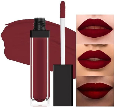 GFSU - GO FOR SOMETHING UNIQUE Best Ultra Intense Matte,Smudge-Proof, Lightweight,Up to 8Hrs Lipstick(maroon, 6 ml)