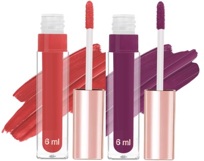 tanvi27 Smudge Proof Ultra Pigmented liquid Lipstick(MULTI COLOR, 6 ml)