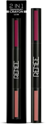 Renee 2 in 1 Transfer Not Crayon – LC 05, 4gm(LC 05, 4 g)