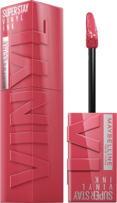 MAYBELLINE NEW YORK Super Stay Vinyl Ink Liquid Lipstick, Instant shine color(Sultry, 4.2 ml)