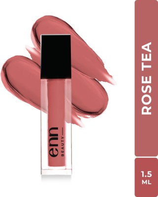 ENN Matte Liquid Lipstick Transferproof & Enriched with Vitamin E(Rose Tea, 1.5 ml)
