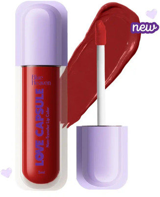 BLUE HEAVEN Love Capsule Non Transfer Lip Colour, Liquid lipstick Waterproof & Smudge Proof(Coral Candy, 5 ml)