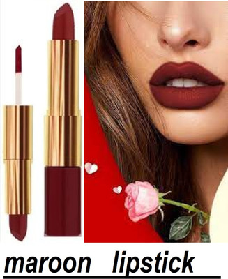 Luipui amazing maroon matte lipstick amazing waterproof(maroon, 6 g)