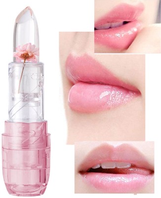 GFSU - GO FOR SOMETHING UNIQUE Cute Pink Flower gel lipstick pink(PINK, 3.6 g)