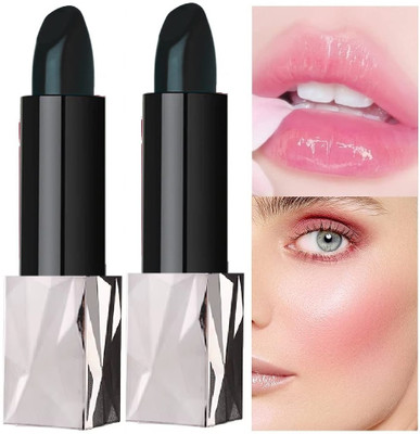 tanvi27 PH Magic Temperature Black Color Chaining Lipstick(BLACK, 4 g)