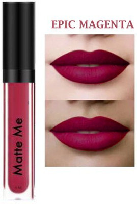 K3NTERPRISES Non Transfer Waterproof Professionally LonglastingLiquid(Epic Magenta, 8 ml)