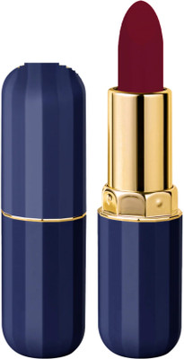 ADJD Creamy soft matte Lipstick Smudge Proof & Waterproof Jet maroon(Jet maroon, 3.8 ml)
