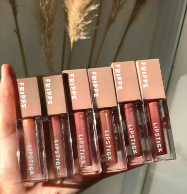 FRIPPE Liquid Matte Lipstick for Women | Smudge Free | Water Proof & Long-lasting(CHOCOLATE, DUSTY ROSE, CAFFE LATTE, PEACH, ROSE, 10 ml)