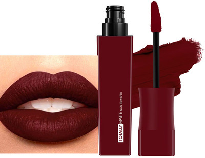 ADJD One Swipe Application Non Transfer Liquid Lipstick for Women Bold red(Bold red, 7.5 g)