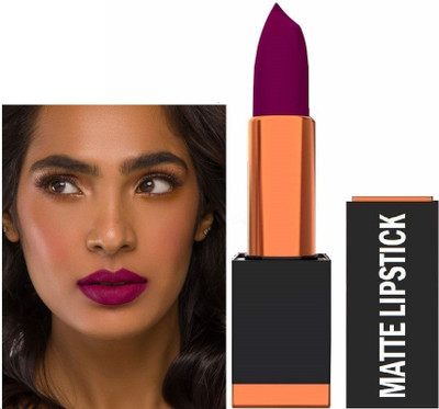 Yuency wine Pure Matte Lipstick Long lasting(Congo wine, 3.5 ml)