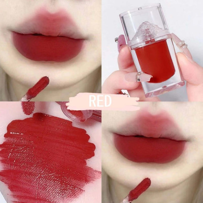 MYEONG Korean Lip Tint Stain Matte Forever Red Lips Lipstick(Red, 5 ml)