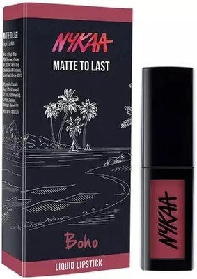 NYKAA Matte To Last ! Liquid Lipstick - Boho 16(16, 5 ml)