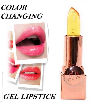 FELICECHIARA LIPSTICK WOMEN MAKEUP COLOR CHANGING JELLY GEL LIPSTICK(YELLOW, 3.8 g)