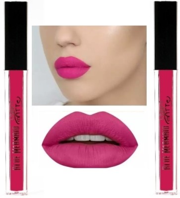 BLUEMERMAID BABY PINK LIQUID LIPSTICK FOR BOLD LOOK(PINK, 12 ml)