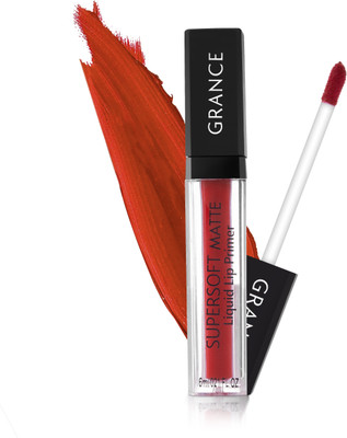 GRANCE Supersoft Matte Liquid Lip Primer(Ruby Red, 6 ml)