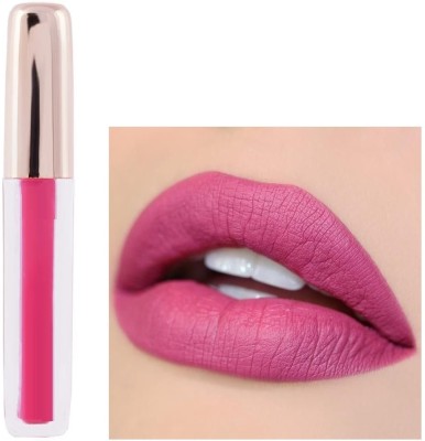 GABBU Liquid Lipstick Water Proof Light Weight Matte Finish/-(pink, 3 ml)